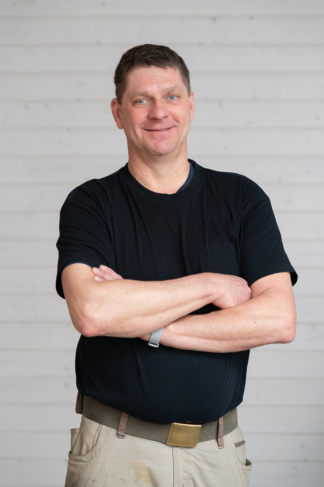 Mitarbeiterportrait von Volker Lau Tischlergeselle bei der Firma Bjoern Bloehs aus Neustadt in Holstein 